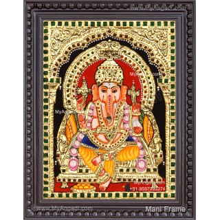 Ganesha  Tanjore Paintings