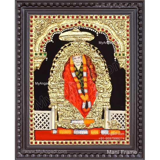 Saibaba Tanjore Painting