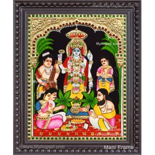 Sathya Narayana Tanjore Painting
