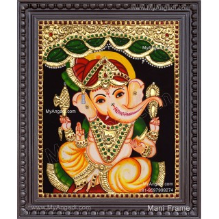 Ganesha Tanjore Painting