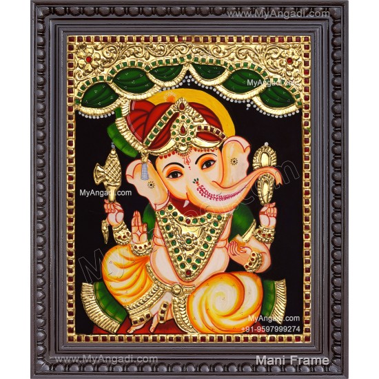 Ganesha Tanjore Painting