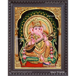 Ganapathi Tanjore Painting 