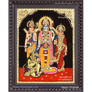 Ram Parivar Tanjore Painting