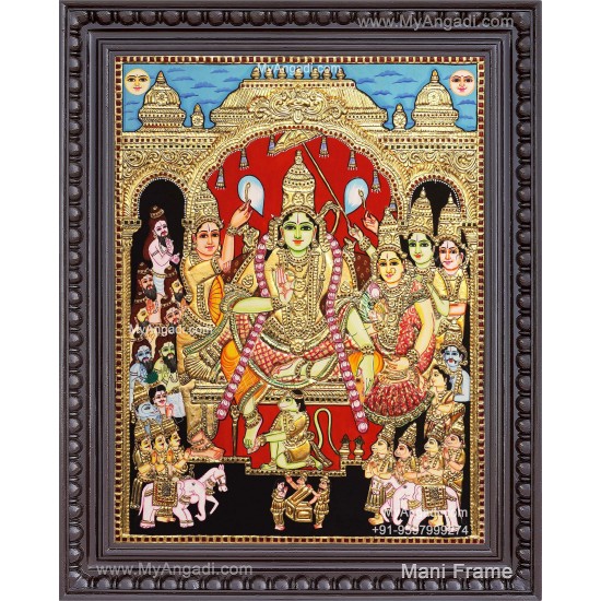Ramar Pattabhisekam Tanjore Painting