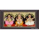 3 Panel  Lakshmi Ganesha Saraswathi Tanjore Painting