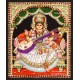 Saraswathi  3D Tanjore Painting