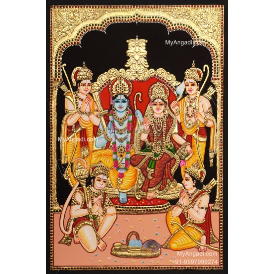 Ram Durbar Tanjore Painting