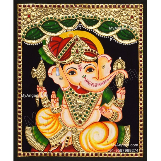 Ganesha Tajore Paintings