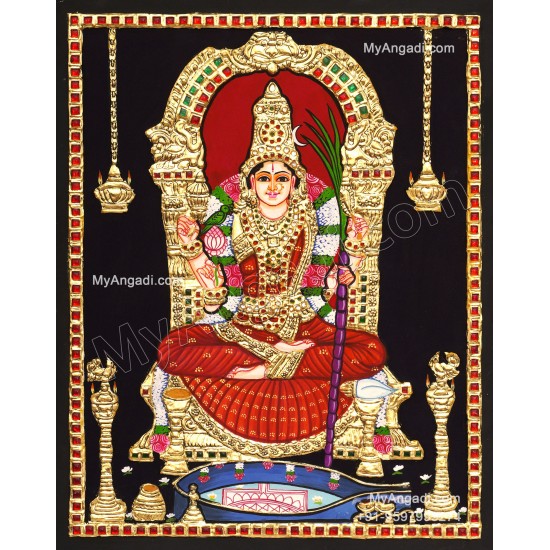 Kamatchi Amman Tanjore Paintings