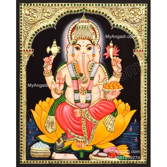 Pillaiyar Tanjore Painting
