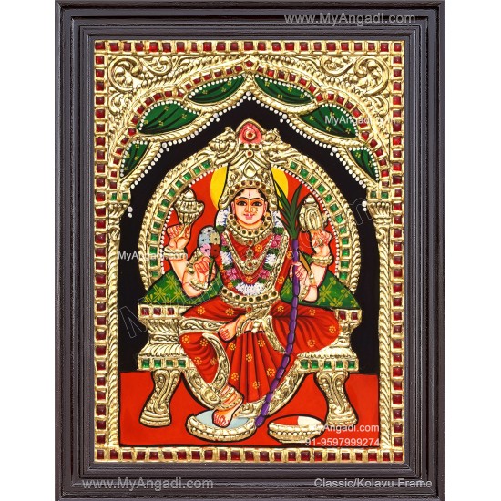 Lalitha Kamatchi Amman Tanjore Paintings