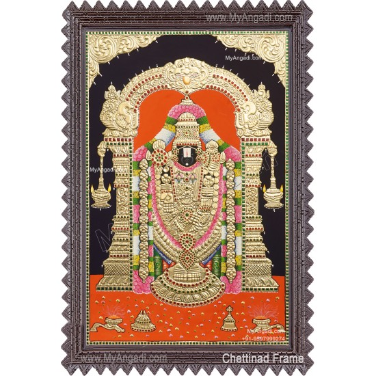 Venkateshwara Tanjore Painting