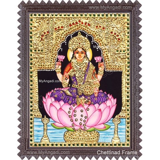Dhanalakshmi Tanjore Painting