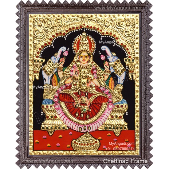 Gajalakshmi Tanjore Paintings