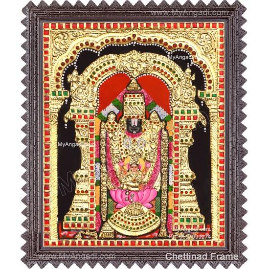Balaji Lakshmi  Tanjore Painting