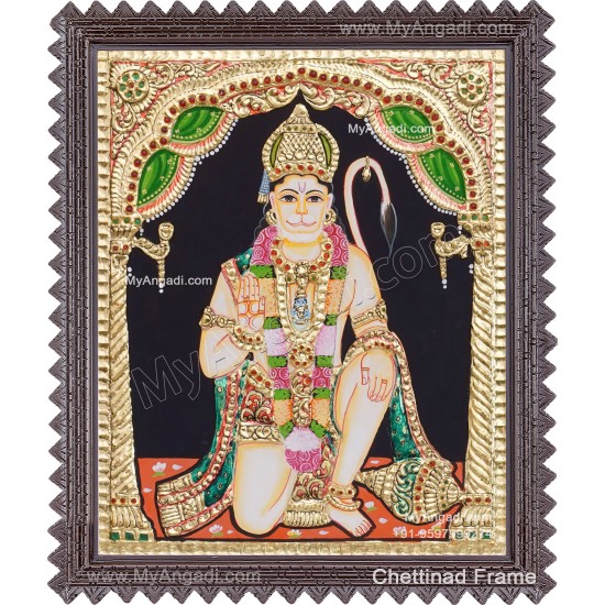 Anjaneya Tanjore Painting Anjaneya Tanjore Painting