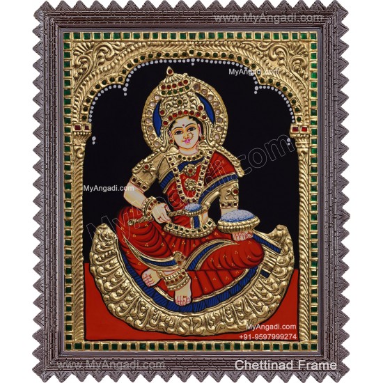 Annapoorani Tanjore Painting Annapoorani Tanjore Painting