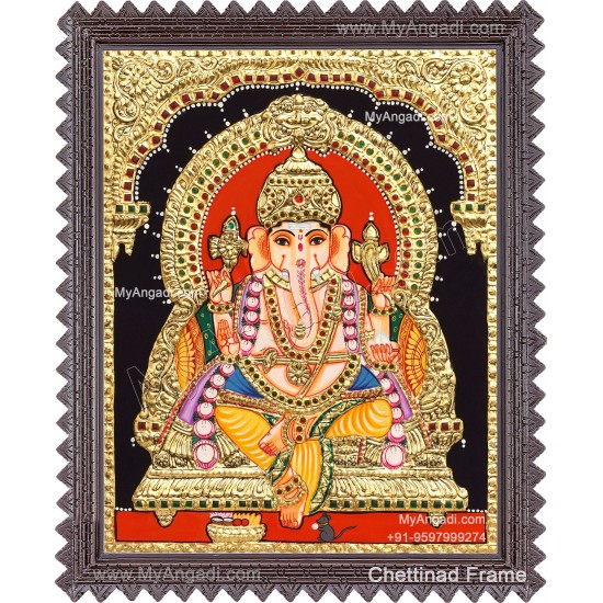 Ganesha Tanjore Painting