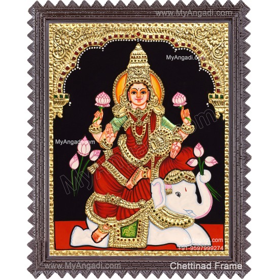 Gajalakshmi Tanjore Paintings