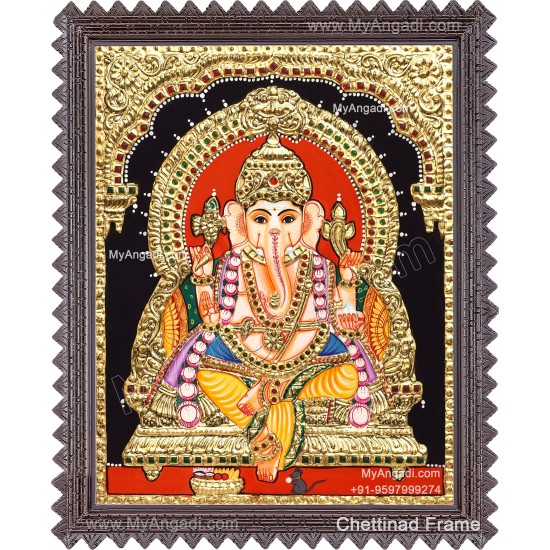 Vinayagar Tanjore Painting