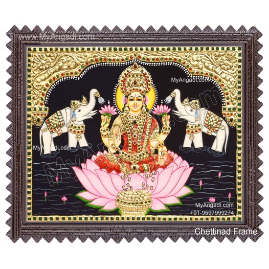 Gajalakshmi Tanjore Paintings