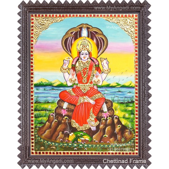 Renuka Devi Tanjore Painting
