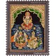 Ganesh Lakshmi Saraswathi Tanjore Painting