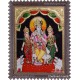 Krishna Bama Rukmani Tanjore Painting Krishna Bama Rukmani Tanjore Painting
