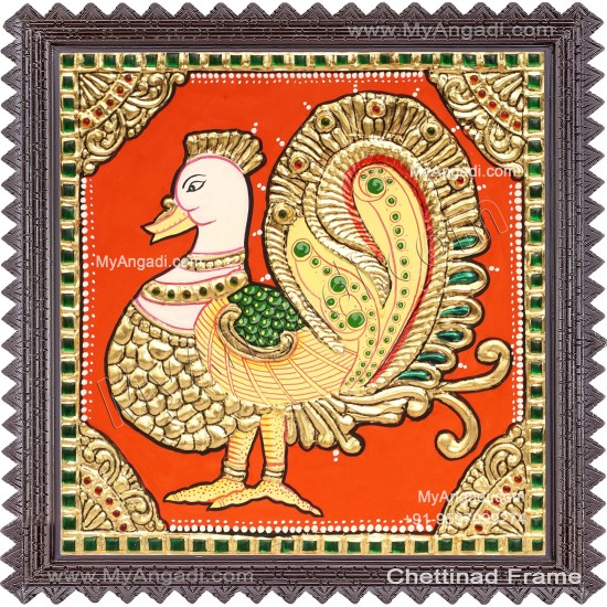 Annam Tanjore Painting Annam Tanjore Painting