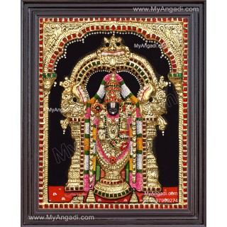 Balaji 3d Tanjore Painting