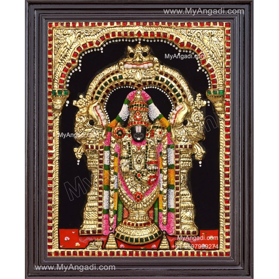 Balaji 3d Tanjore Painting
