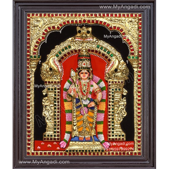 Murugan 3D Tanjore Painting