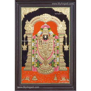Venkateshwara Tanjore Painting