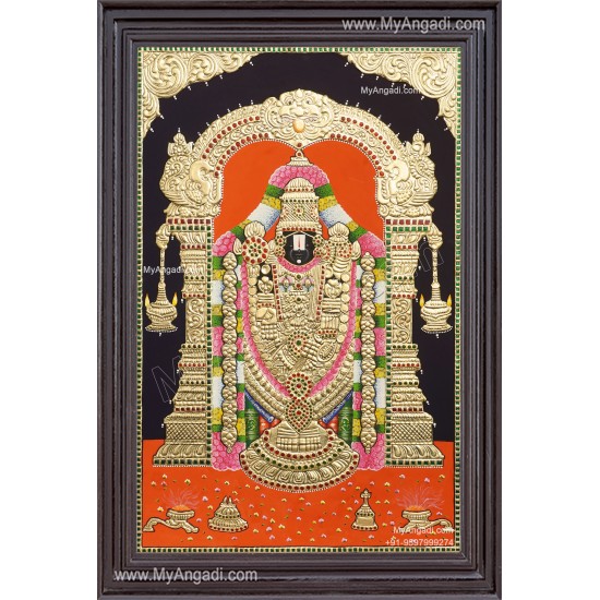 Venkateshwara Tanjore Painting