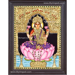 Dhanalakshmi Tanjore Painting