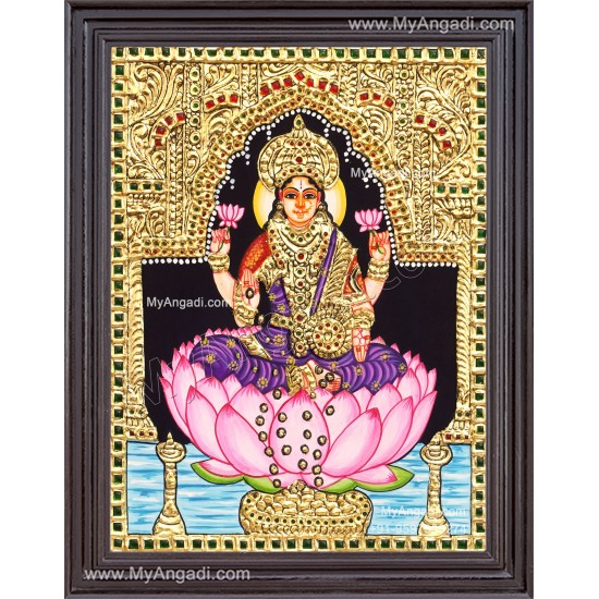 Dhanalakshmi Tanjore Painting