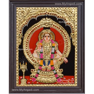 Aiyappan Tanjore Painting