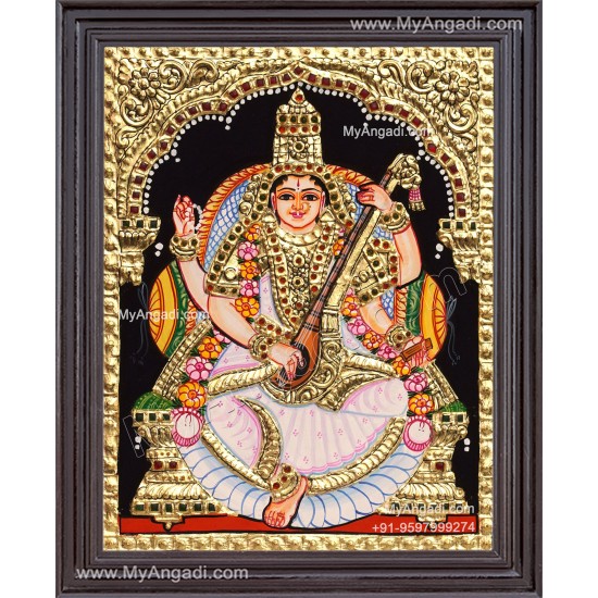 Saraswathi Tanjore Paintings