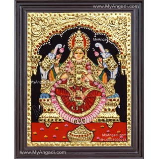 Gajalakshmi Tanjore Paintings