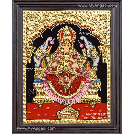 Gajalakshmi Tanjore Paintings