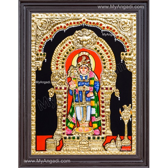 Raja Alangara Murugan Tanjore Painting Raja Alangara Murugan Tanjore Painting