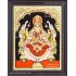 Lakshmi With 2 Elephant Tanjore Painting