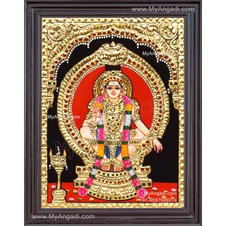 Aiyappan Tanjore Painting