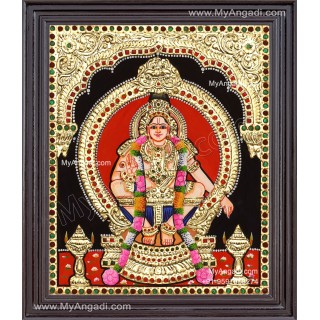 Iyyappan Tanjore Painting