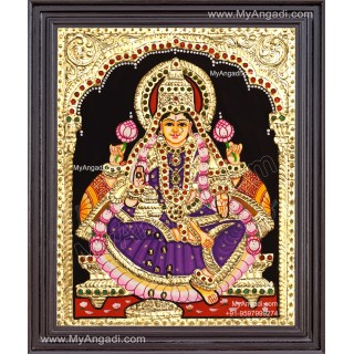 Lakshmi Devi Tanjore Painting