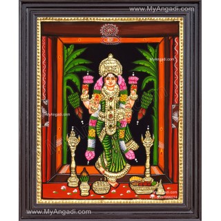 Grahalakshmi Tanjore Painting