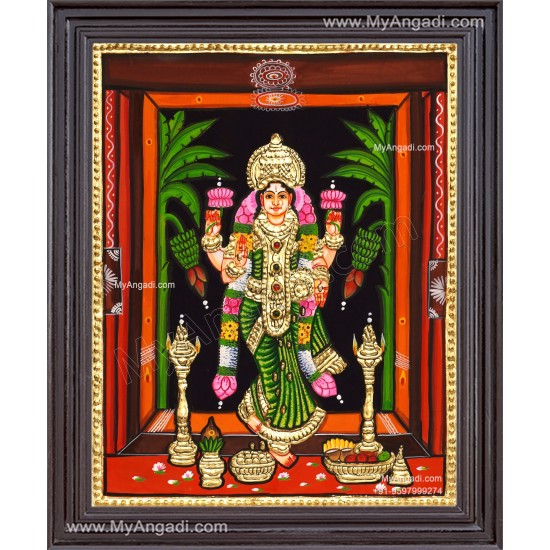 Grahalakshmi Tanjore Painting