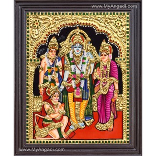 Ram Darbar Tanjore Painting