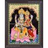 Vishnu Lakshmi Tanjore Painting