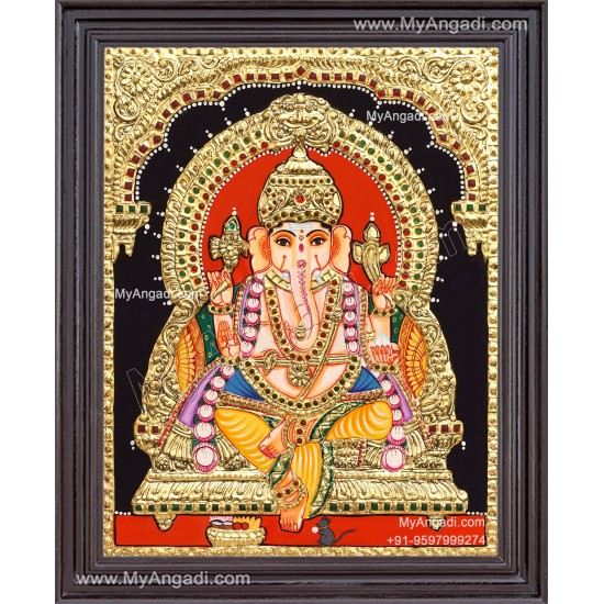 Ganesha Tanjore Painting